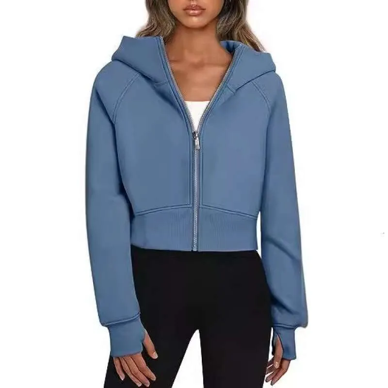 2024 CONDUCADA DE MOBEN CATA CORTAL CORTAL más VEET Sweinshirt Long Sweatshirt Zip Up Up Up Up Y2k Diseñador de sudadera con cap