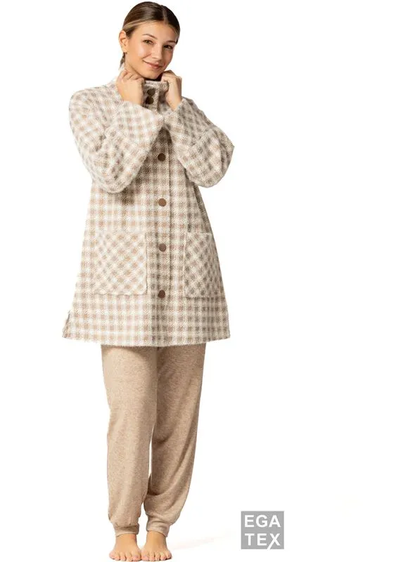 520 CHAQUETA LARGA EGA TEX