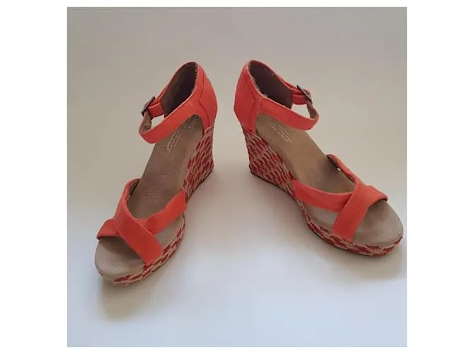 Autre Marque Sandalias Naranja 