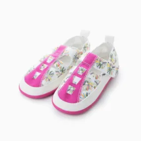 Baby Lobitos Sandalias Respetuosas Pompons