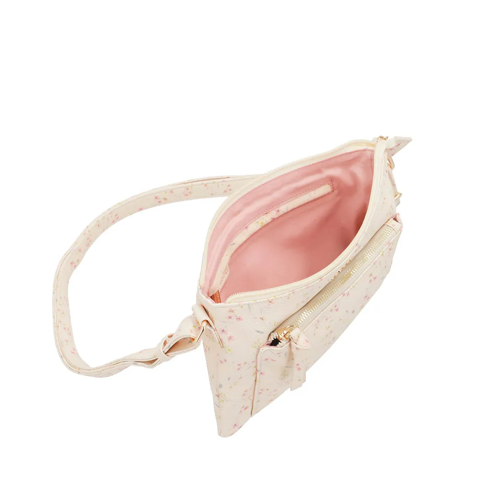 Bandolera Floriana multicolor pequea