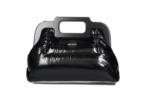 Bolsito Mano Nilon Negro Asa Pasta Imantada