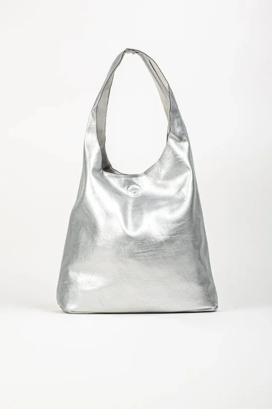 bolso hinduis - plata