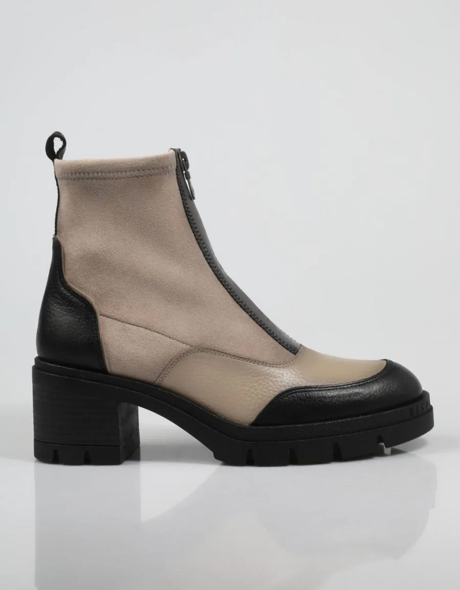  bottines HISPANITAS Hi222372 en Taupe 80304