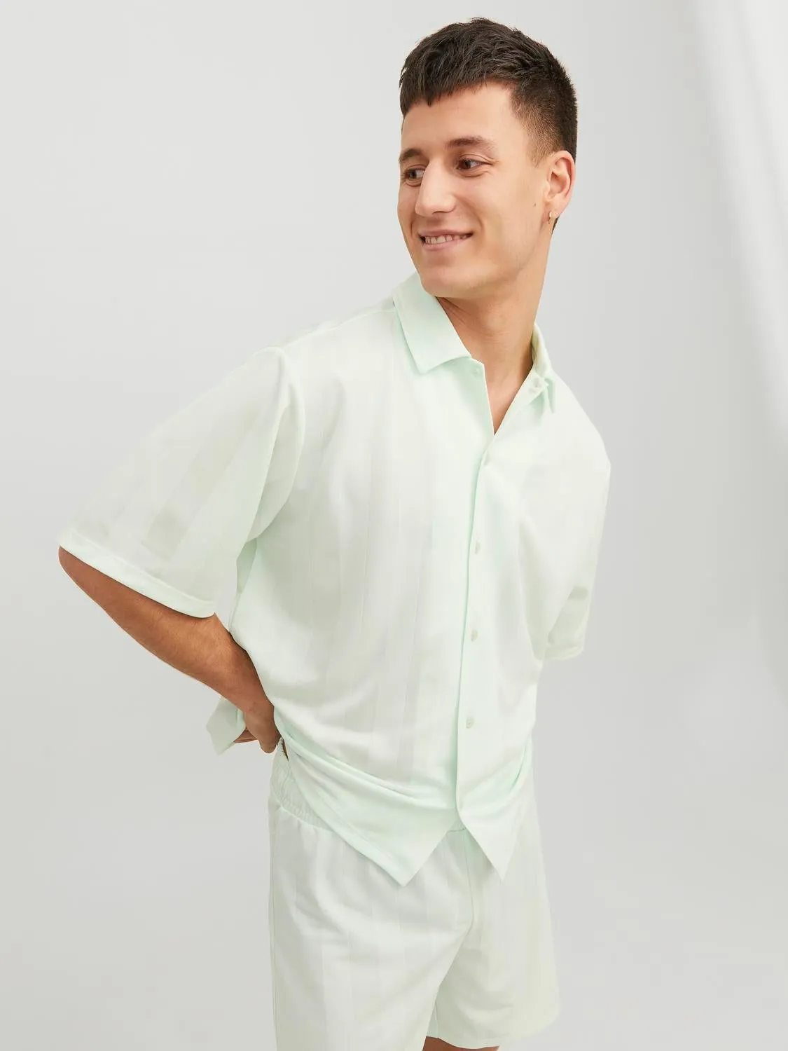 Camisa estilo resort Corte regular | Verde claro | Jack & Jones®