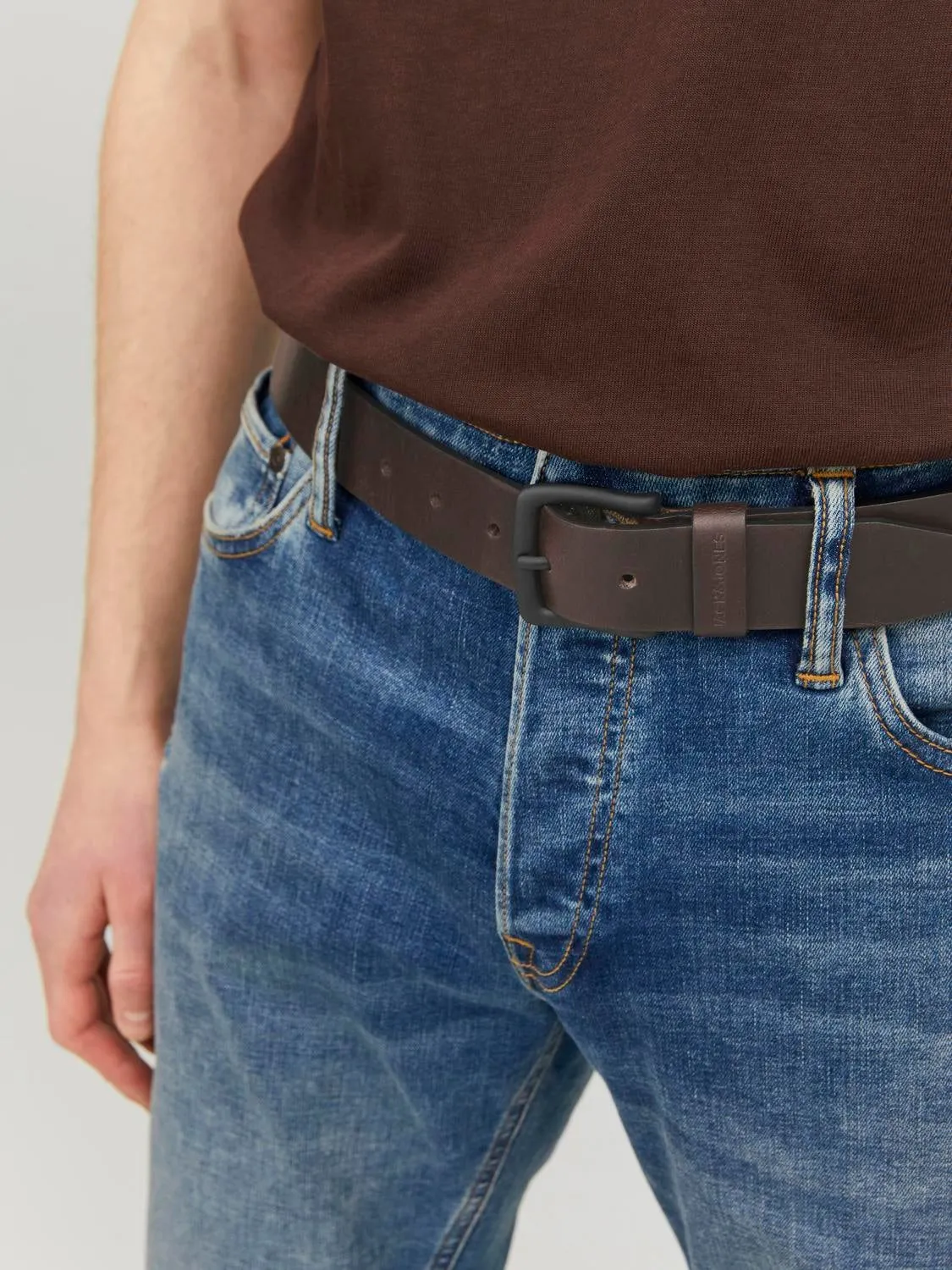 Cinturón | Marrón intermedio | Jack & Jones®