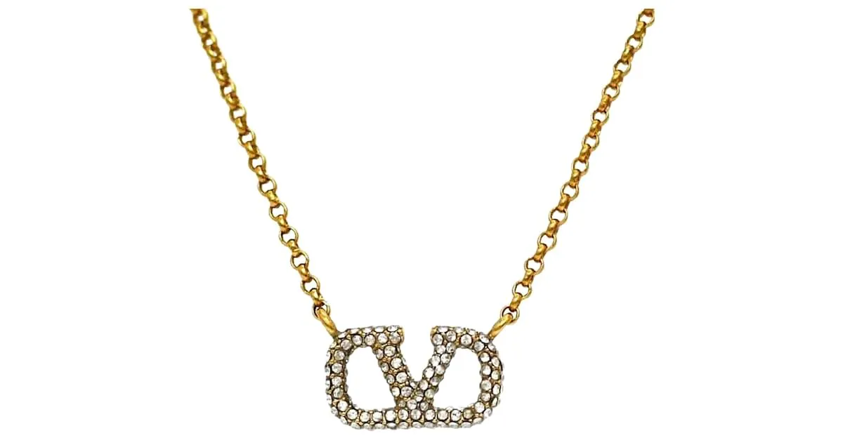 Collar Largo Valentino Garavani Dorado 