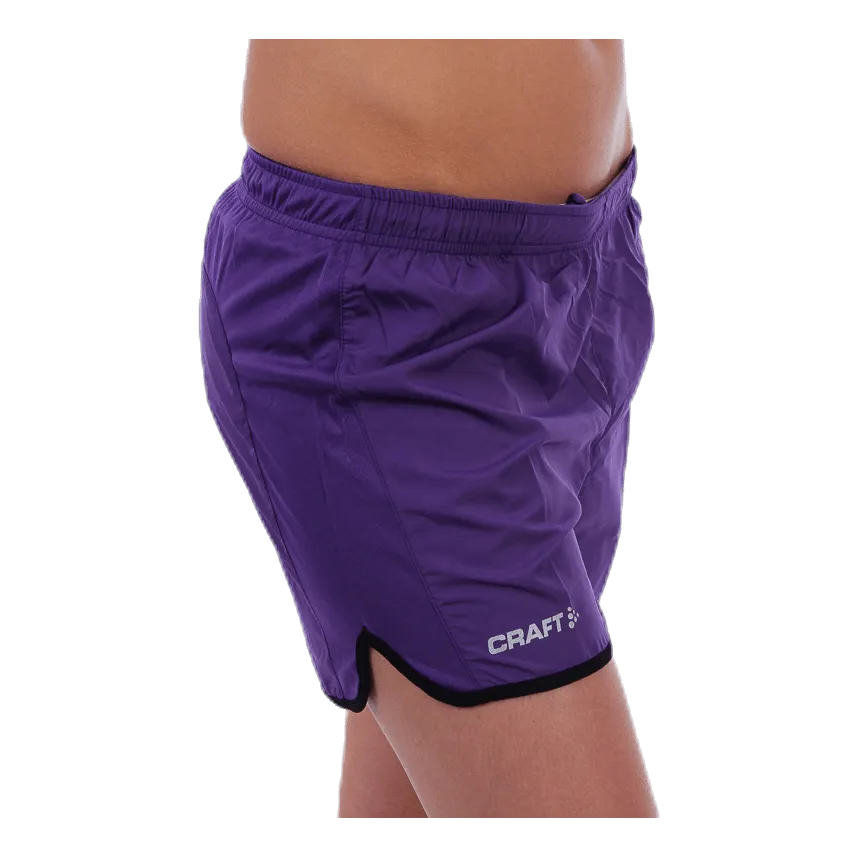 Craft Active Run Shorts W Purple