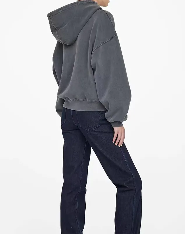 dapu sudadera con capucha moda mujer hombre carta impresión sudadera con capucha otoño e invierno gran tamaño calle unisex calle