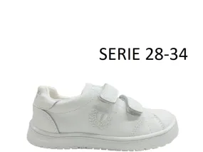 DEPORTIVO DE PIEL BAREFOOT PABLOSKY EN COLOR BLANCO 200000