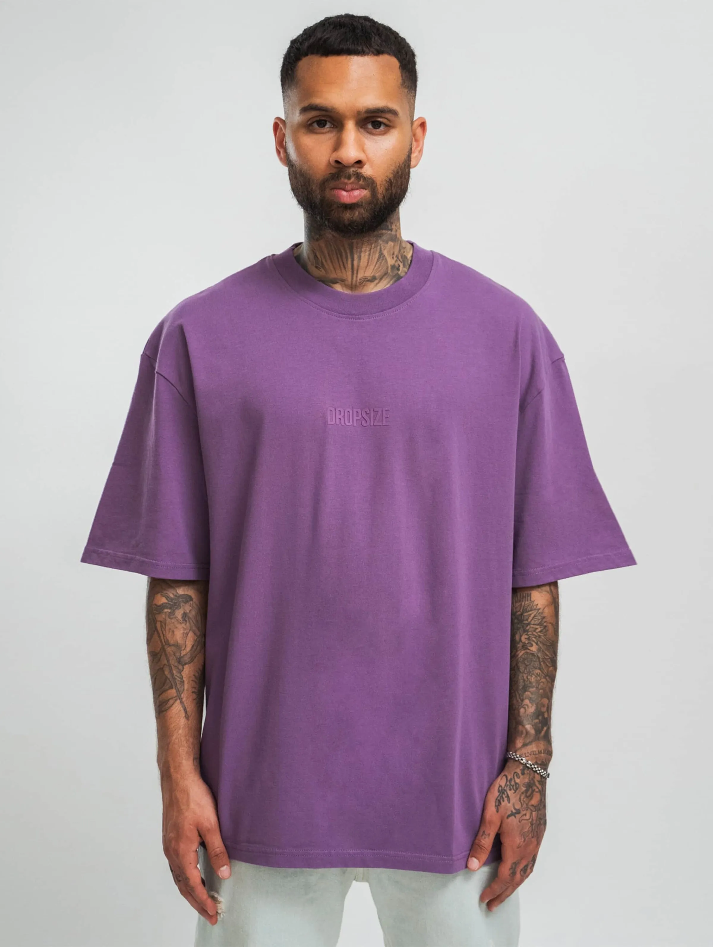 Dropsize Dropsize Heavy Hd Front Logo T-Shirts