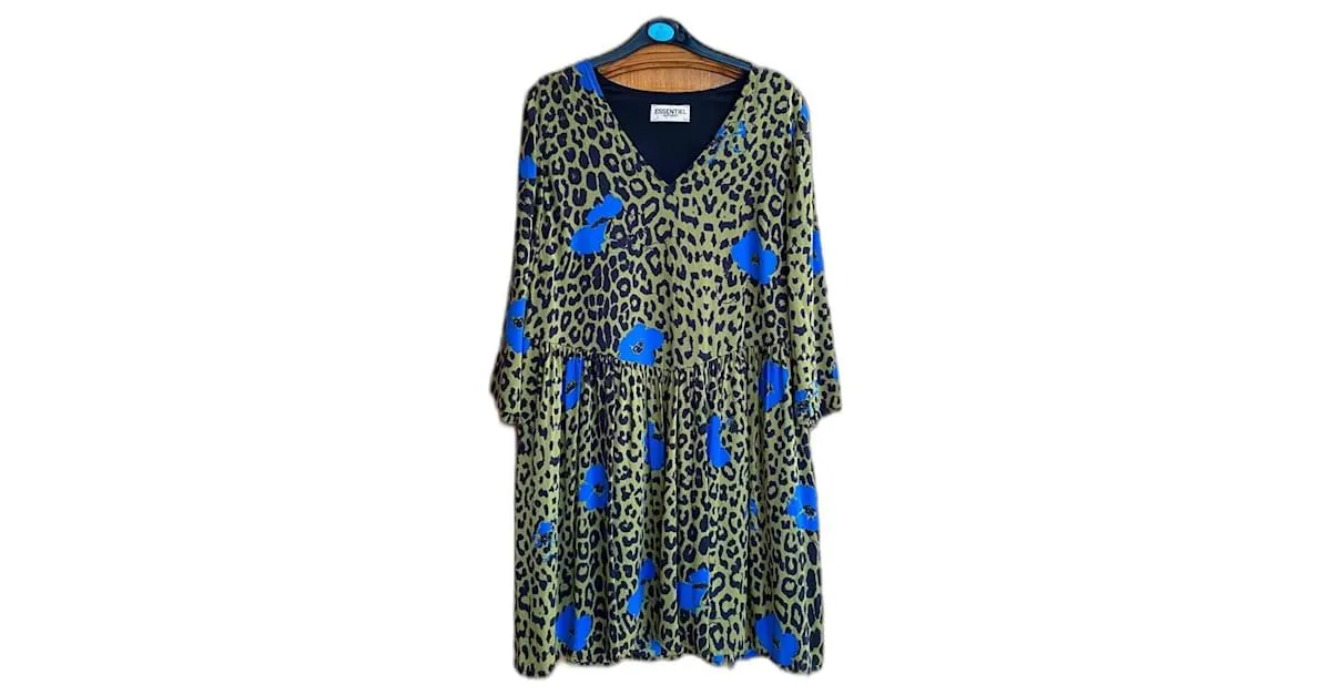 Essentiel Antwerp Vestidos Verde 