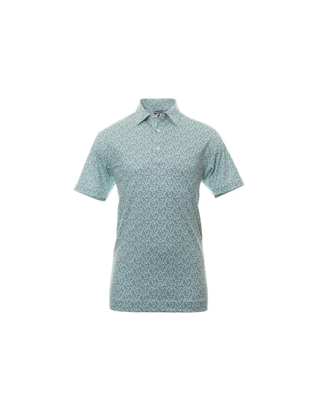 FOOTJOY EU CONFETTI PRINT AQUA SURF - POLO HOMBRE