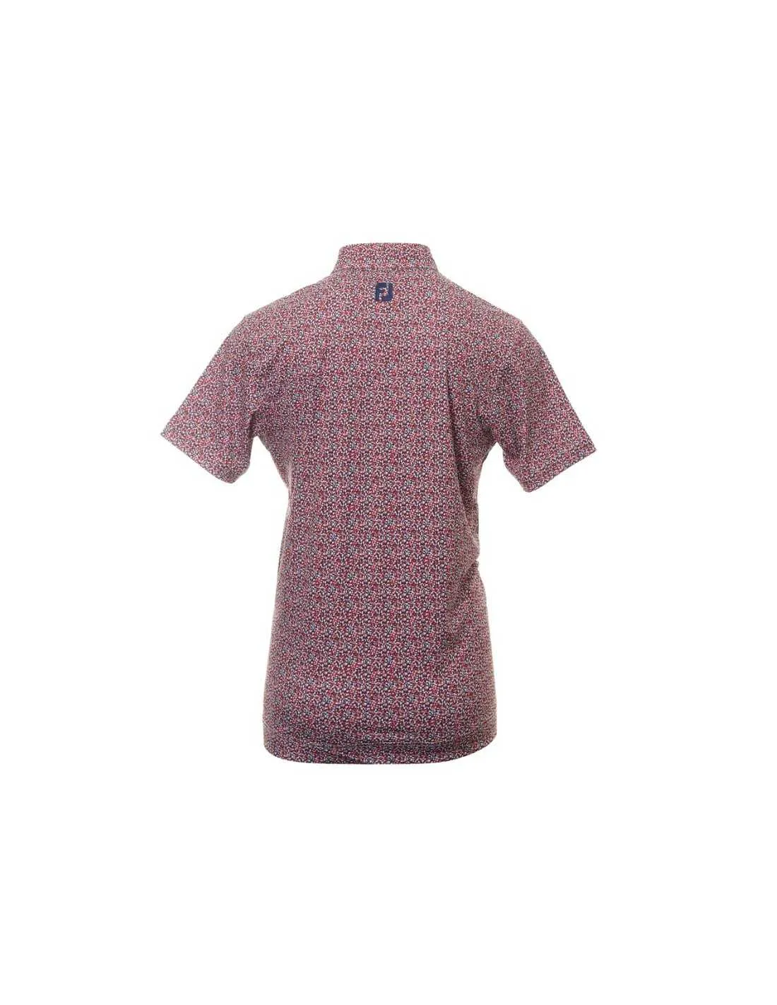 FOOTJOY EU CONFETTI RACING RED - POLO HOMBRE