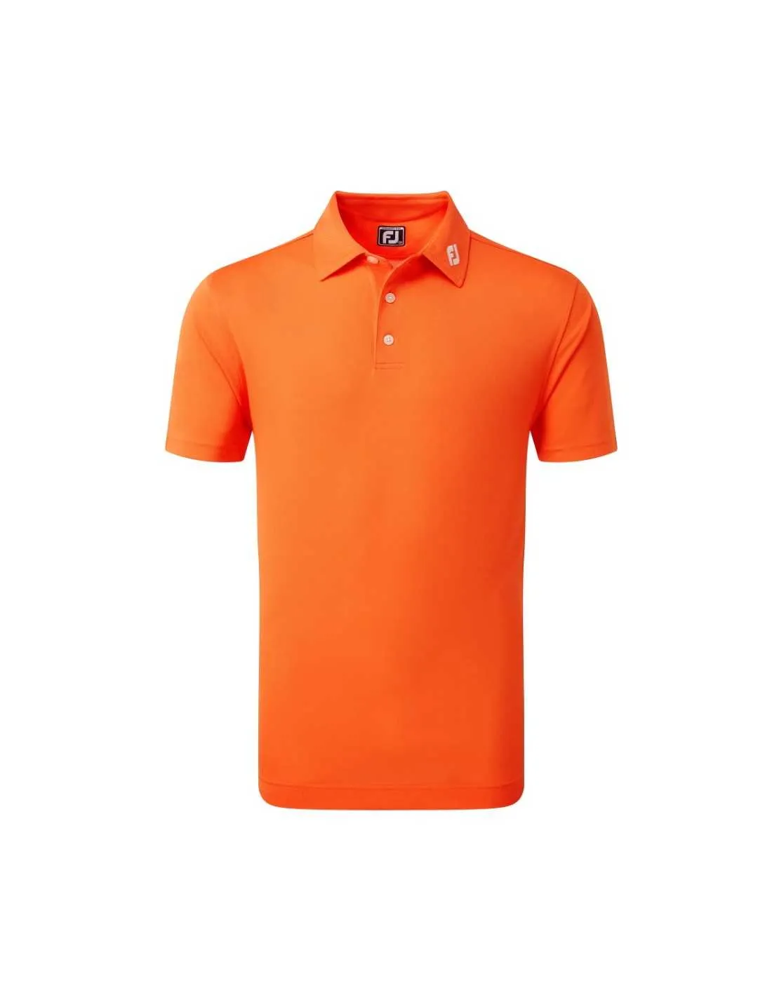 FOOTJOY EU STRETCH PIQUE SOLID ORANGE - POLO HOMBRE