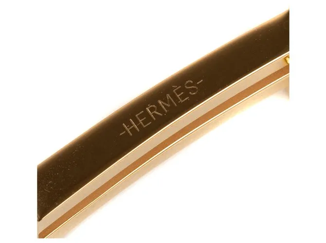 Hebilla de cinturón de hermès h2 acero dorado brillante, ¡Nueva condición! 