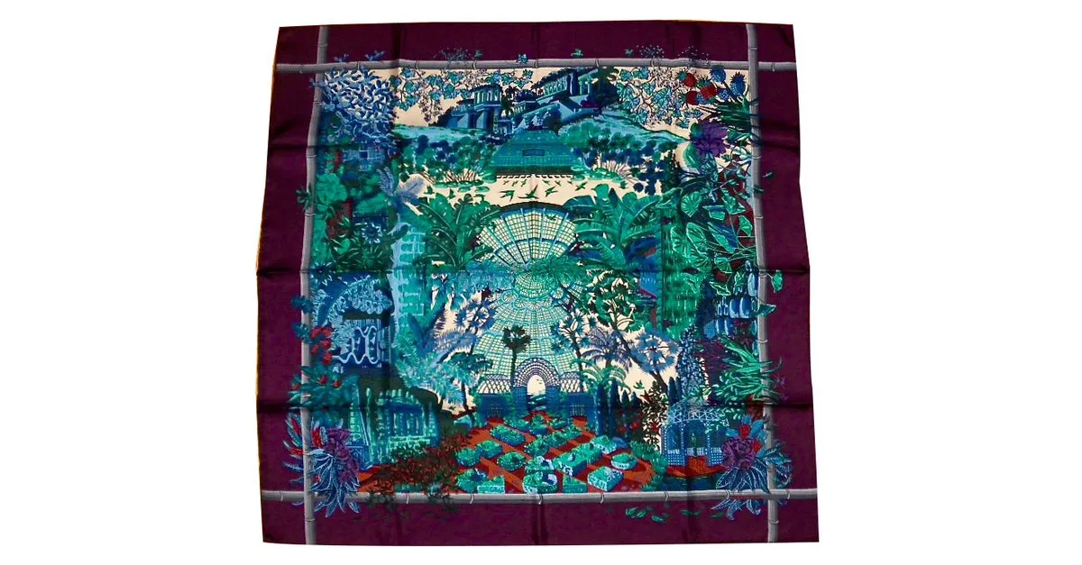 Hermès JARDINS D'HIVER Multicolor 