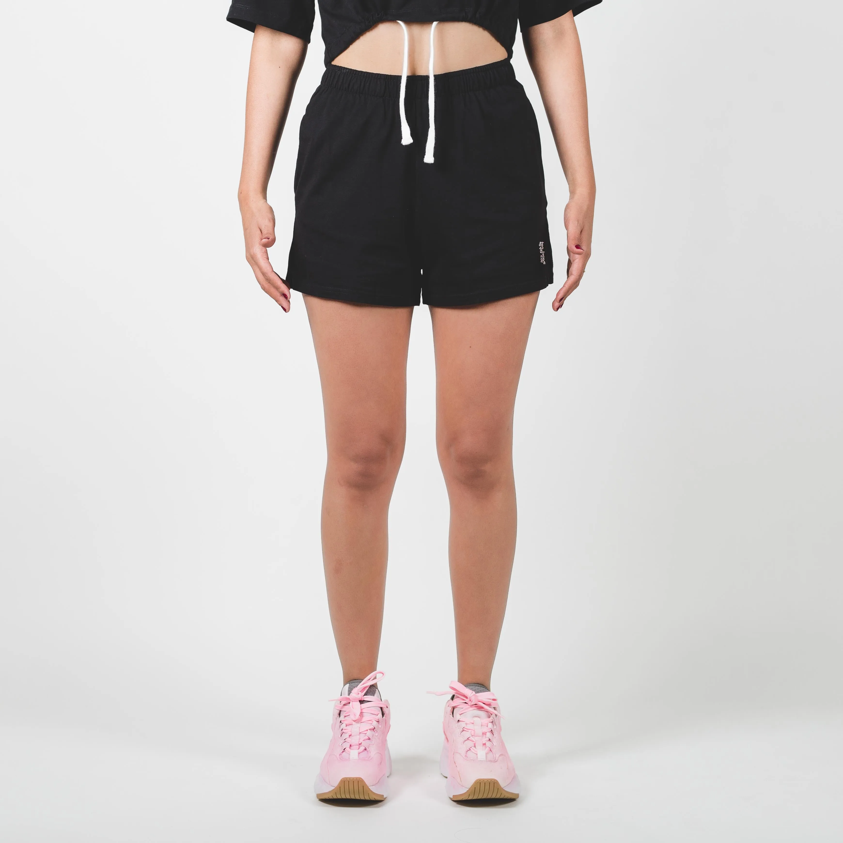 Jersey Apparel Loose Shorts Black