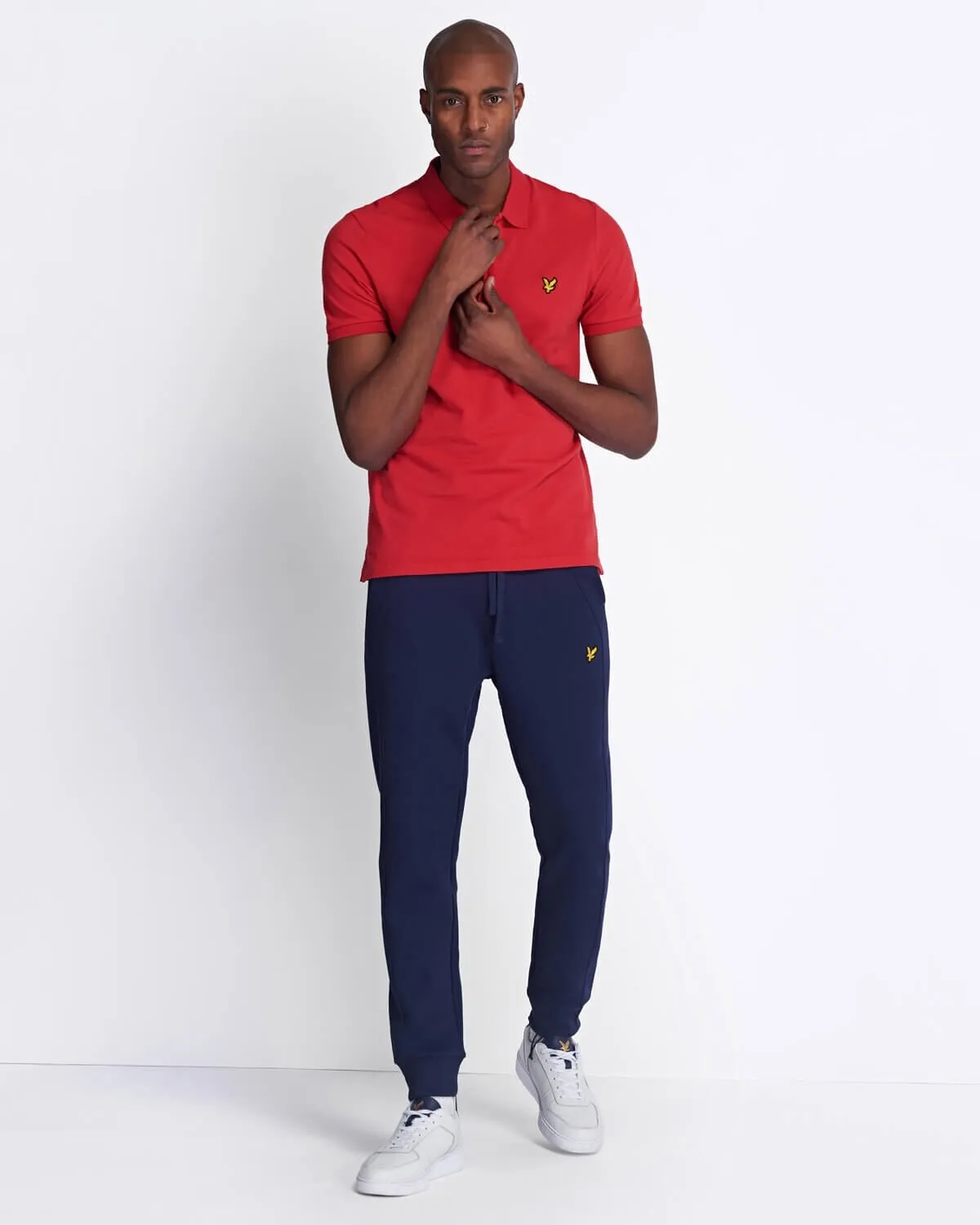 LYLE & SCOTT PLAIN POLO SHIRT GALA RED