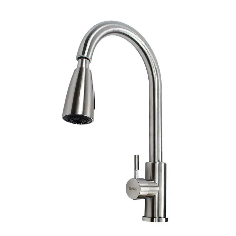 Monomando Para Fregadero Nariz Retractil Genflux MMCO247GR