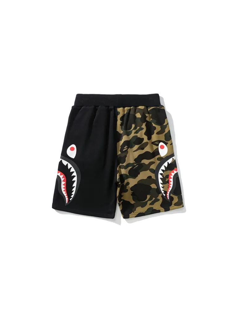 Pantalones Bape Camo Side Shark