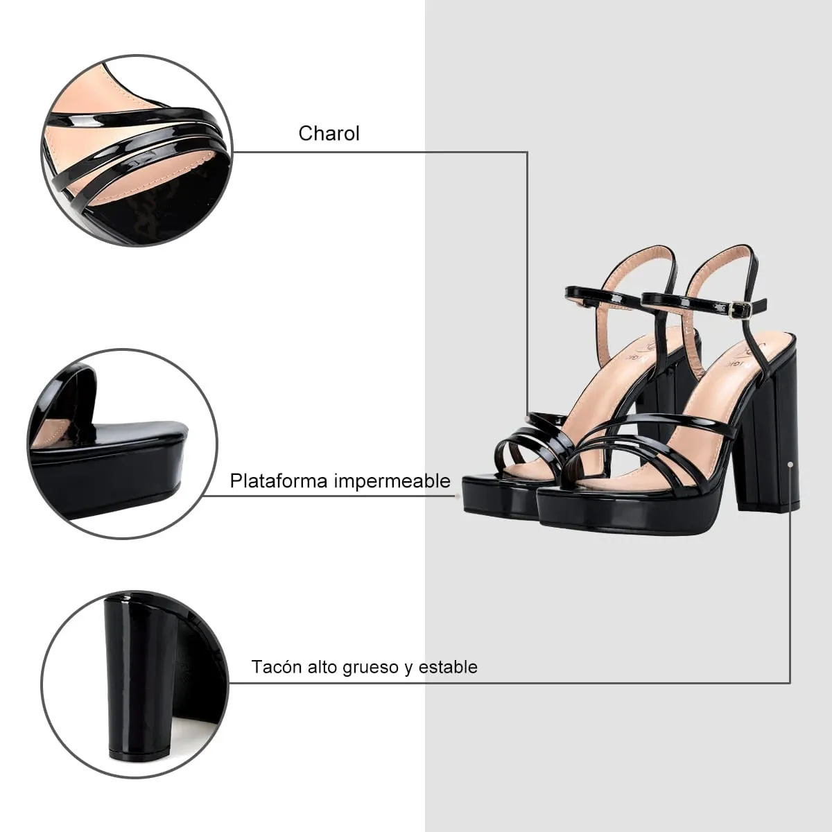 Sandalias Mujer Zulema Weide