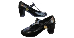 Sandalias salome chloé Negro 