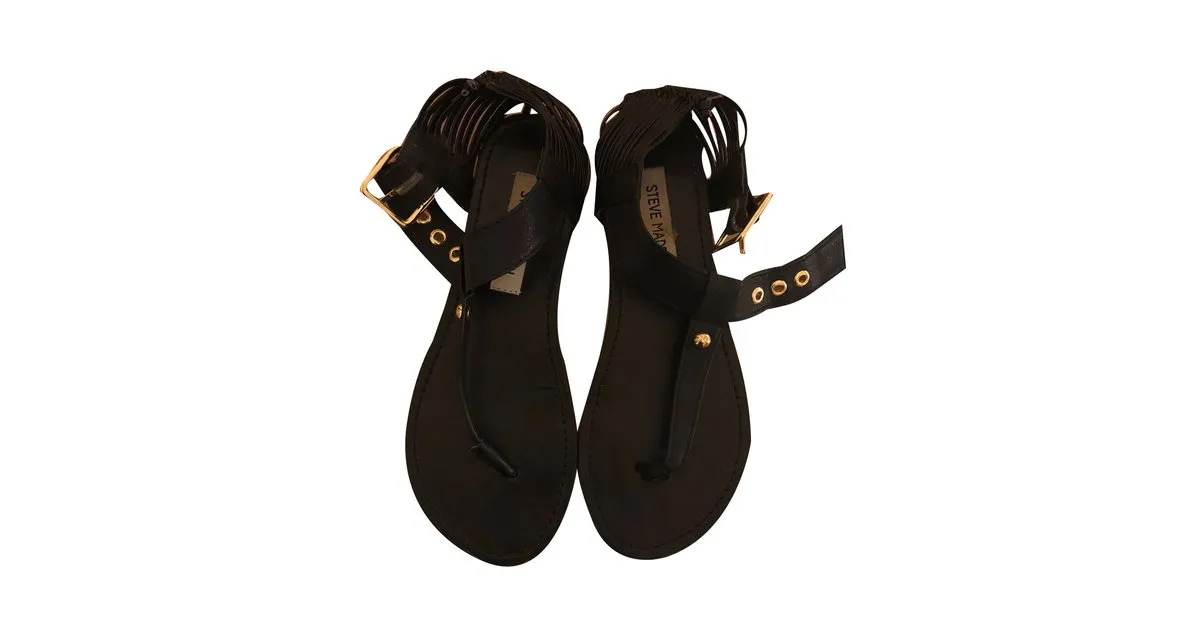 Steve Madden Sandalias Negro 