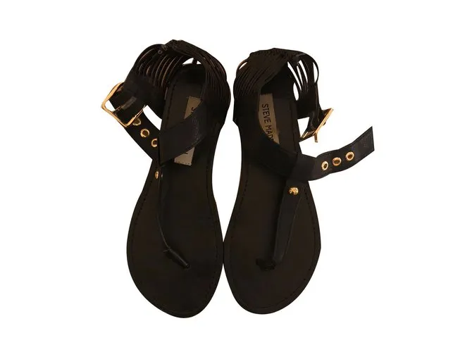 Steve Madden Sandalias Negro 