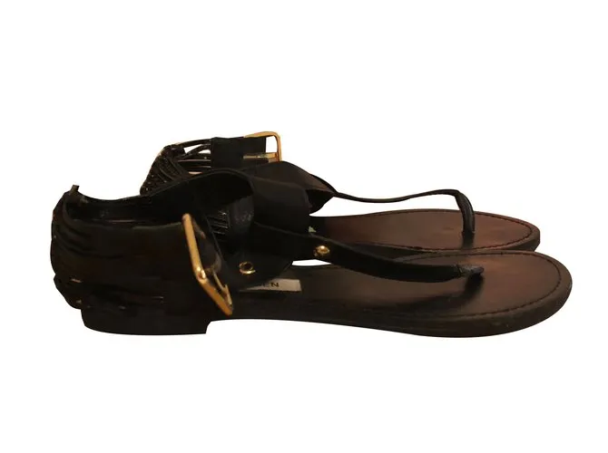 Steve Madden Sandalias Negro 