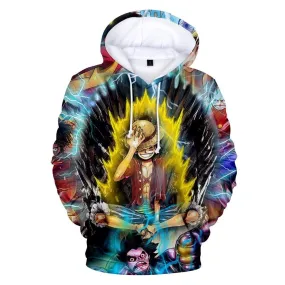Sudadera One Piece Luffy Aura