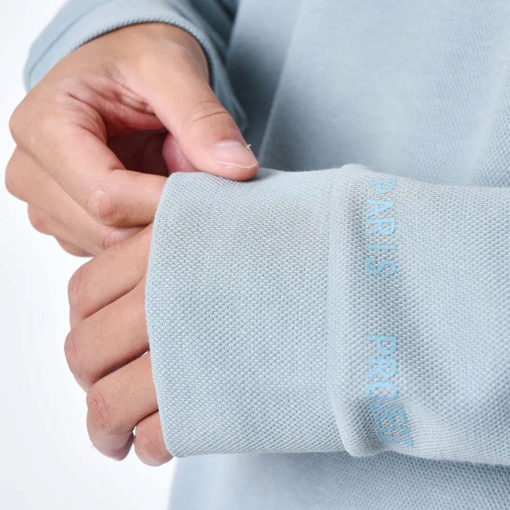 SUDADERA PROJECT X PARIS RELIEVE VERDE AZUL HOODIE 2322035-OM