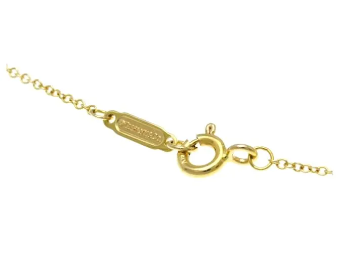 Tiffany & Co Collar de papel abierto Tiffany Dorado 