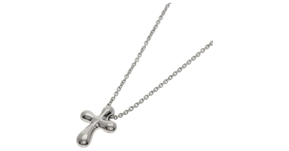 Tiffany & Co Collar Tiffany Cross en Platino PT950 