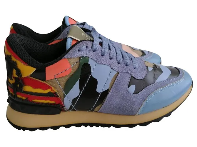 Valentino Garavani Zapatillas Azul 