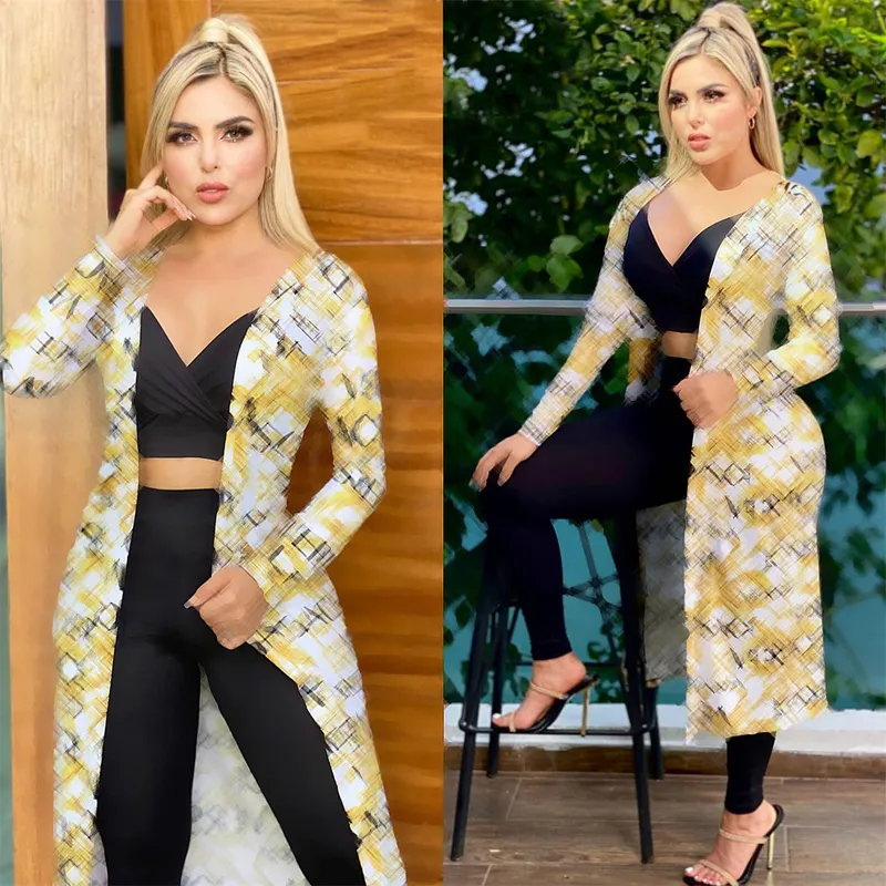 Vestido de mujer con capucha de retazos de bolsillo Otoño Invierno sudadera con capucha de manga larga a rayas jerséis Tops pren