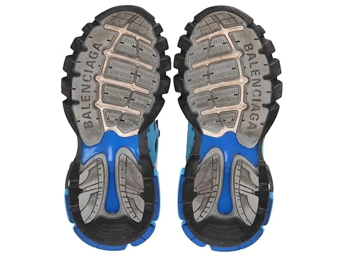 Zapatillas Track Balenciaga en poliuretano azul Azul claro 